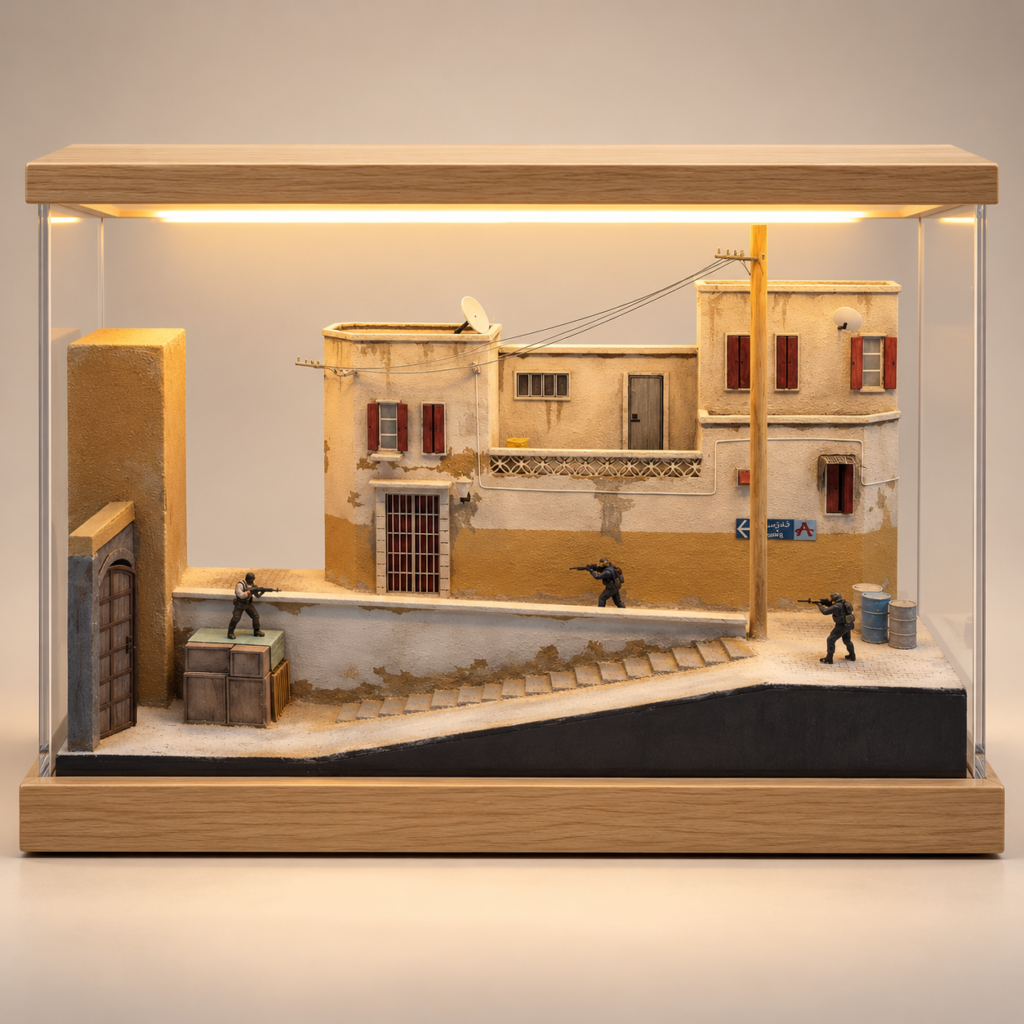 Dust2 A Long – CS2 Miniature Diorama