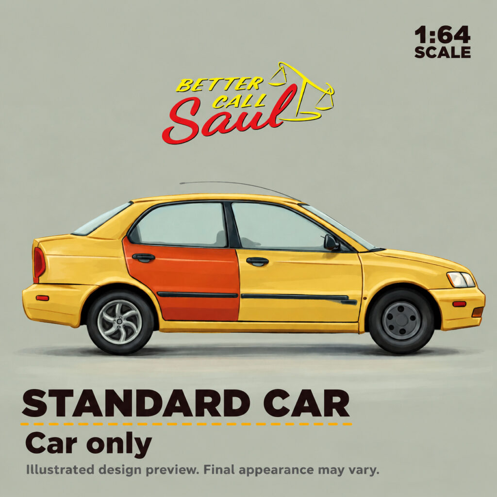 Standard Car option: standard-finish Suzuki Esteem model only, design preview