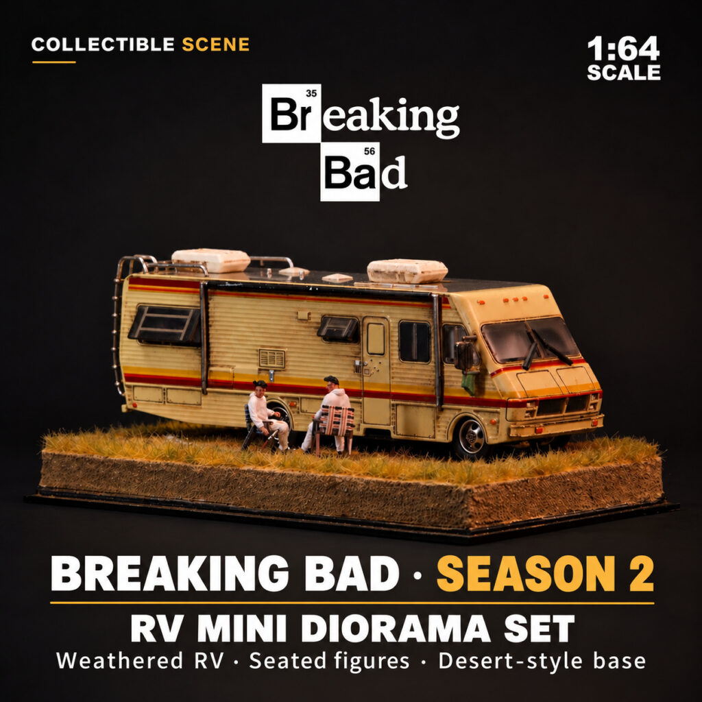 Breaking Bad Season 2 RV Diorama Set – 1:64